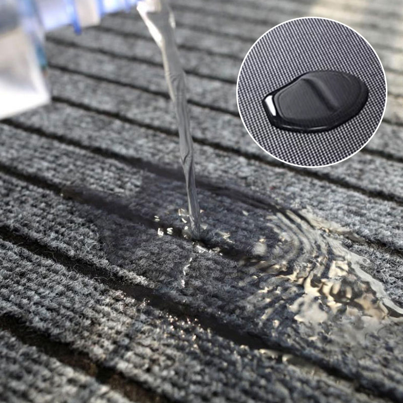 Stijlvol gestreept antislip tapijt, machinewasbaar. Veilig & onderhoudsvriendelijk voor elk interieur.