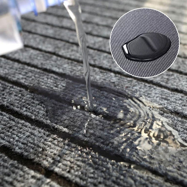 Stijlvol gestreept antislip tapijt, machinewasbaar. Veilig & onderhoudsvriendelijk voor elk interieur.