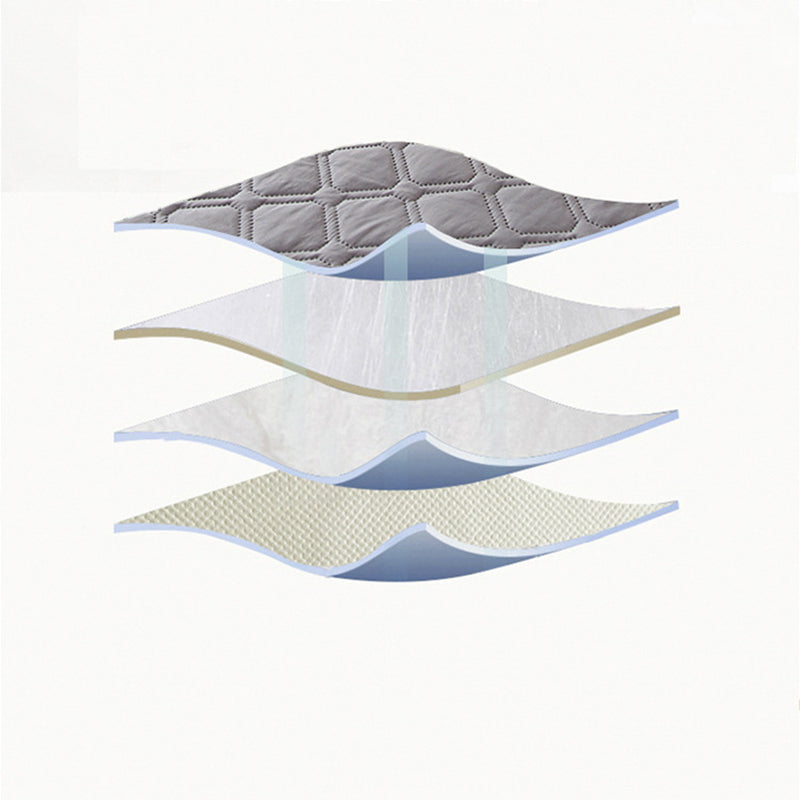 Zachte, waterdichte matrasbeschermer met vulling, perfect voor een comfortabele nachtrust en hygiëne.