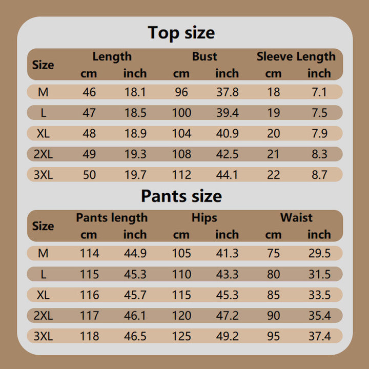 Dames glanzende top met subtiele schittering en bijpassende wijde broek, perfect voor een elegante avond.