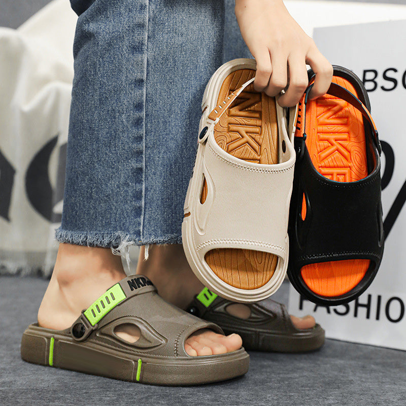 Heren antislip strandsandalen Rafael, comfortabel en stijlvol voor strand en zwembad, met stevige zool.