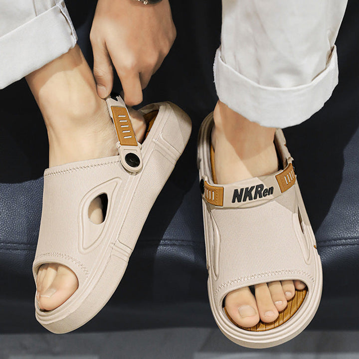 Veilige heren antislip slippers, essentieel voor de zomer, bieden stabiliteit en comfort voor elke stap.