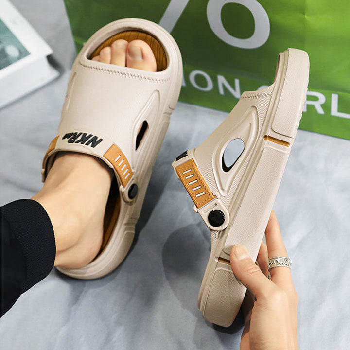 Casual heren sandalen, geschikt voor zowel strand als stad, combineren comfort en een antislip zool.