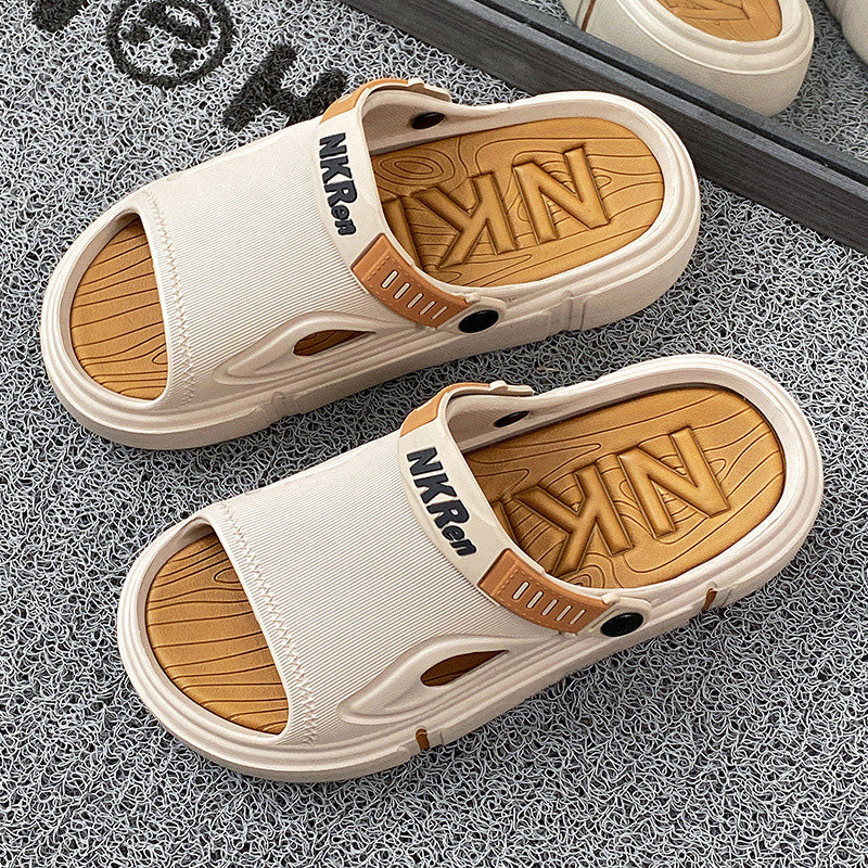 Outdoor heren sandalen met antislip functionaliteit, robuust en comfortabel voor alle zomerse avonturen.