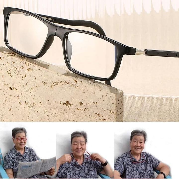 Moderne leesbril unisex met ingebouwd blauw licht filter, beschermt de ogen en verbetert het zicht.