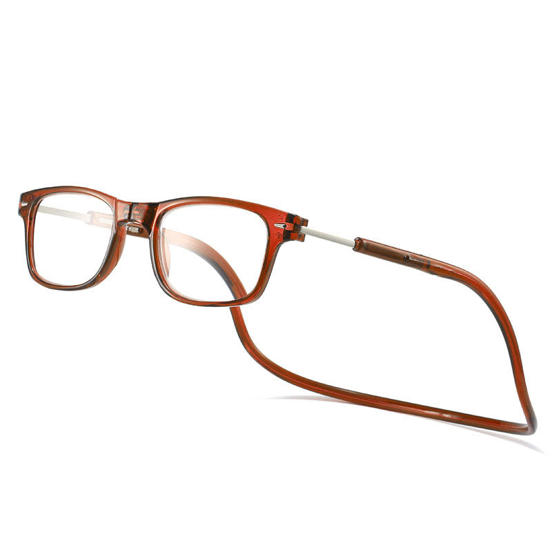 Stijlvolle unisex leesbril met blauw licht filter, magneetfunctie voor gemak en comfort de hele dag.