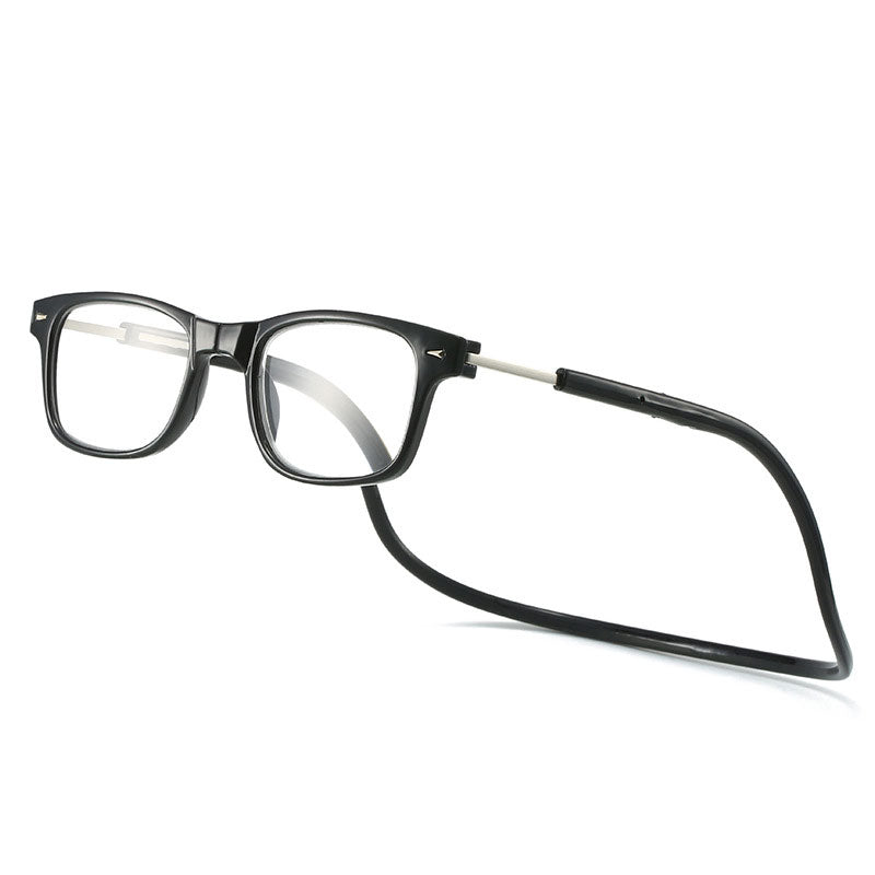 Unisex magnetische leesbril met blauw lichtfilter, altijd binnen handbereik, comfortabel om te dragen.