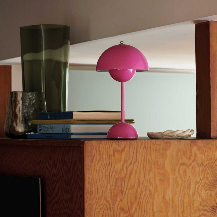 Aurora wonen LunarGlow LED tafellamp, dimbaar, touchbediening, design sfeerverlichting voor interieur.