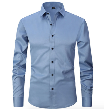 "Stijlvol herenoverhemd met super stretch, elegant en comfortabel. Ideaal voor zowel zakelijke als casual gelegenheden."