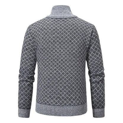 "Stijlvol luxe wollen vest met moderne schuine ruitenprint, slanke pasvorm, ideaal voor zakelijke en informele gelegenheden."