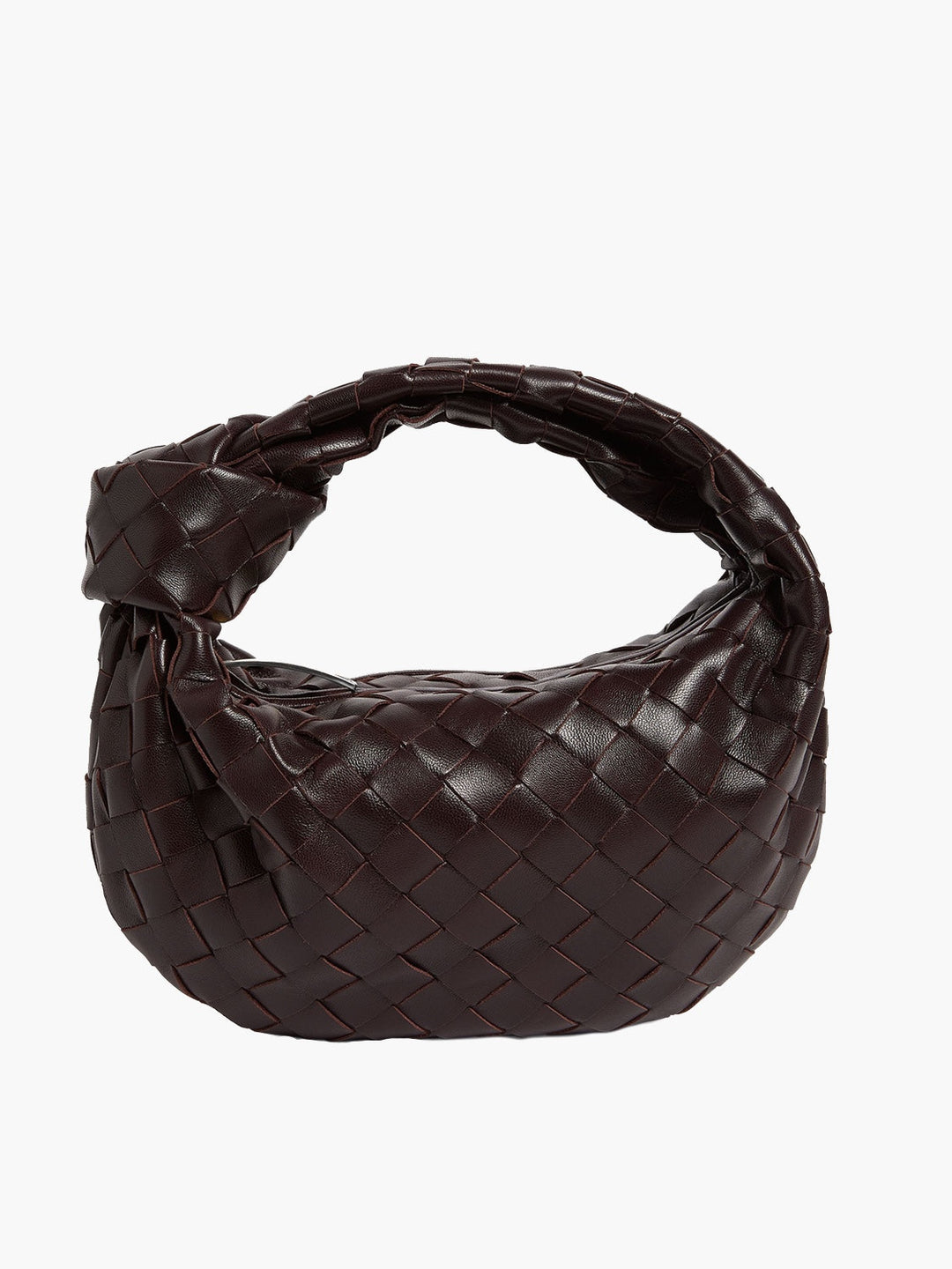 Trendy crossbody tas voor dames, gemaakt van duurzaam vegan leer met geweven structuur.