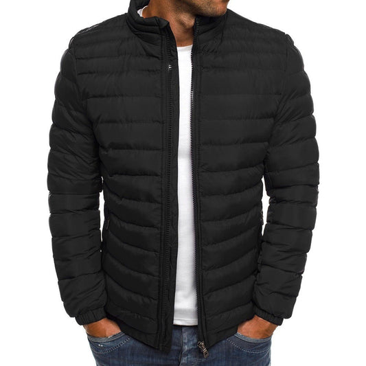 "Stijlvolle parka voor mannen, warme winterjas met hoogstaande isolatie en verkrijgbaar in diverse kleuren."