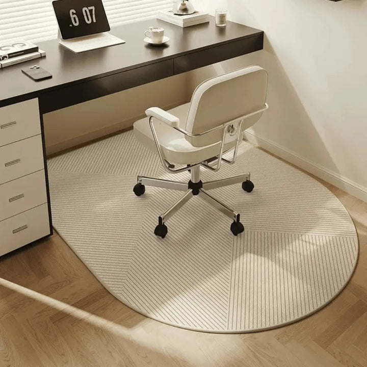 Vloermat bureaustoel voor optimale vloerbescherming en stijl op werkplek. Kantoormat antislip voor thuiswerk.
