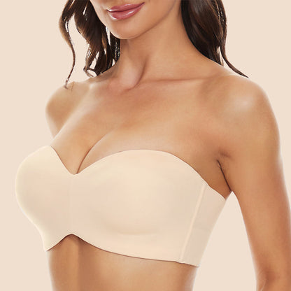 "Strapless bh voor vrouwen, super comfort en lift, naadloos en onzichtbaar, ideaal voor elke outfit, luxe ondersteuning."