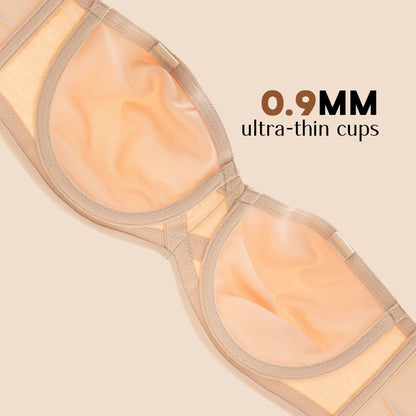 "Strapless bh voor vrouwen, super comfort en lift, naadloos en onzichtbaar, ideaal voor elke outfit, luxe ondersteuning."