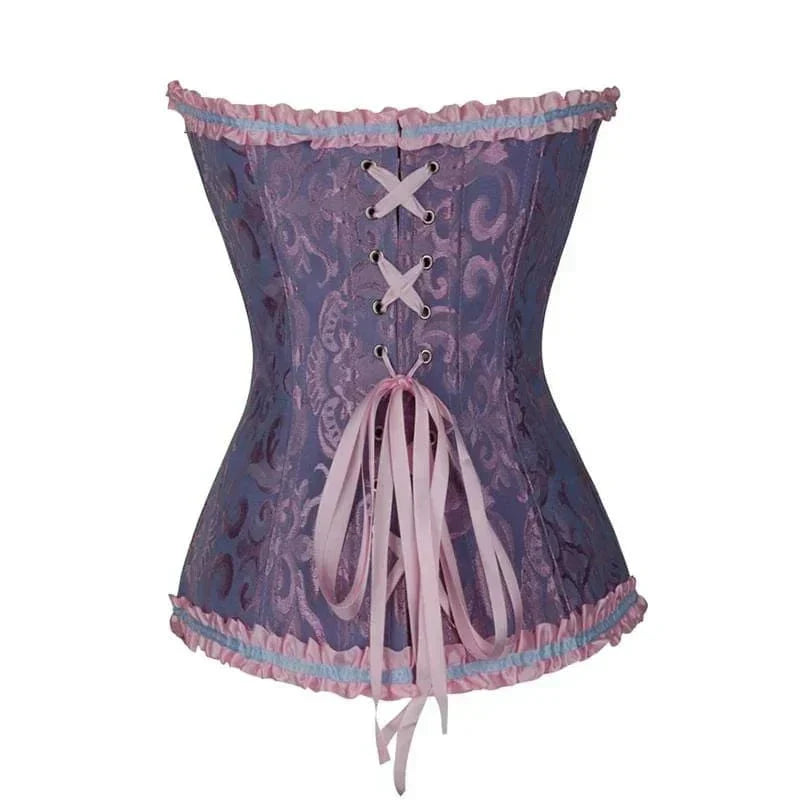 Elegant zwart kanten strapless bustier voor dames, perfect voor een stijlvolle en sexy look.