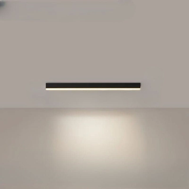 Energiezuinige minimalistische LED plafondlamp, duurzame verlichting met strak modern design.