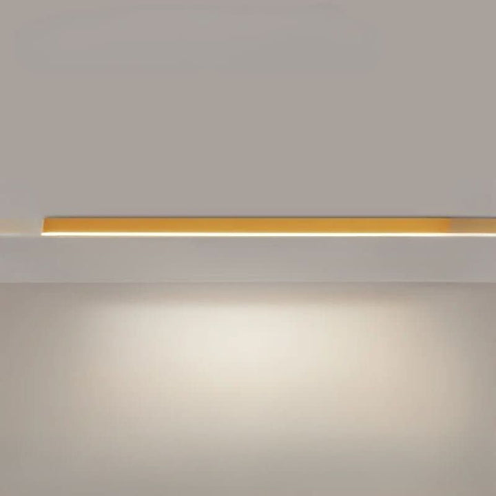 Scandinavische LED plafondlamp voor kantoor, modern en energiezuinig met koudwit optie.