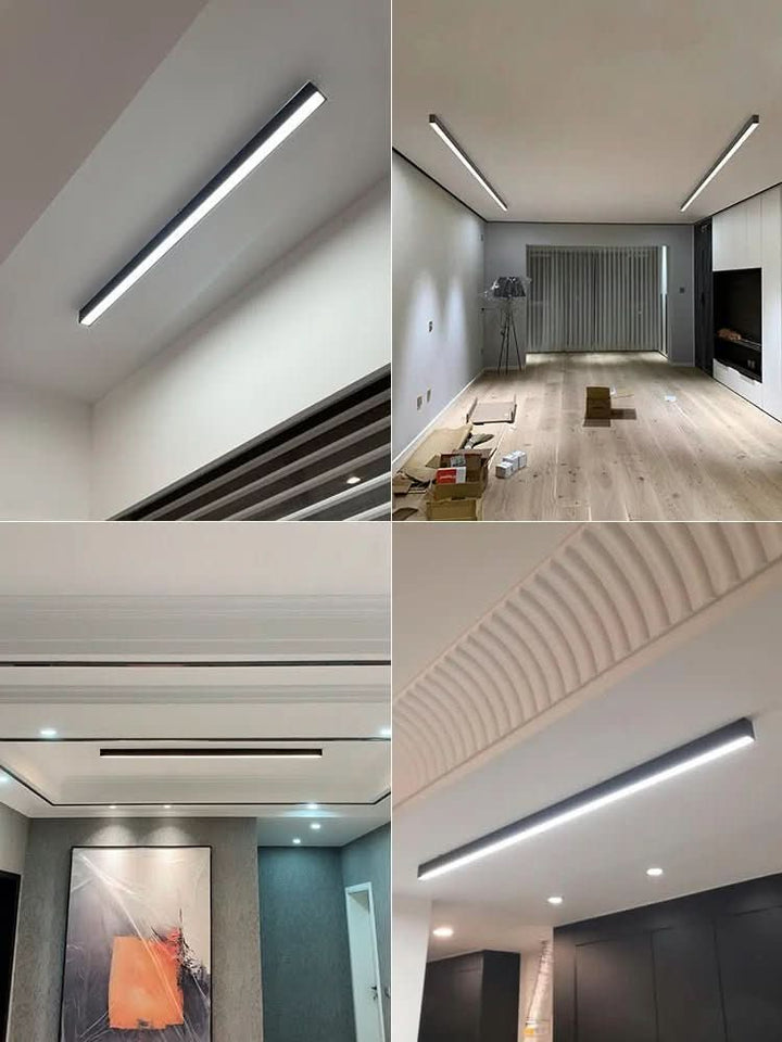 Veelzijdige LED plafondlamp, geschikt voor woonkamer, keuken en kantoor met modern design.