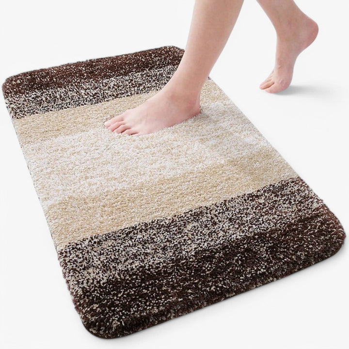 Stijlvolle antislip badmat als huisdecoratie, super absorberend en sneldrogend voor elke badkamer.