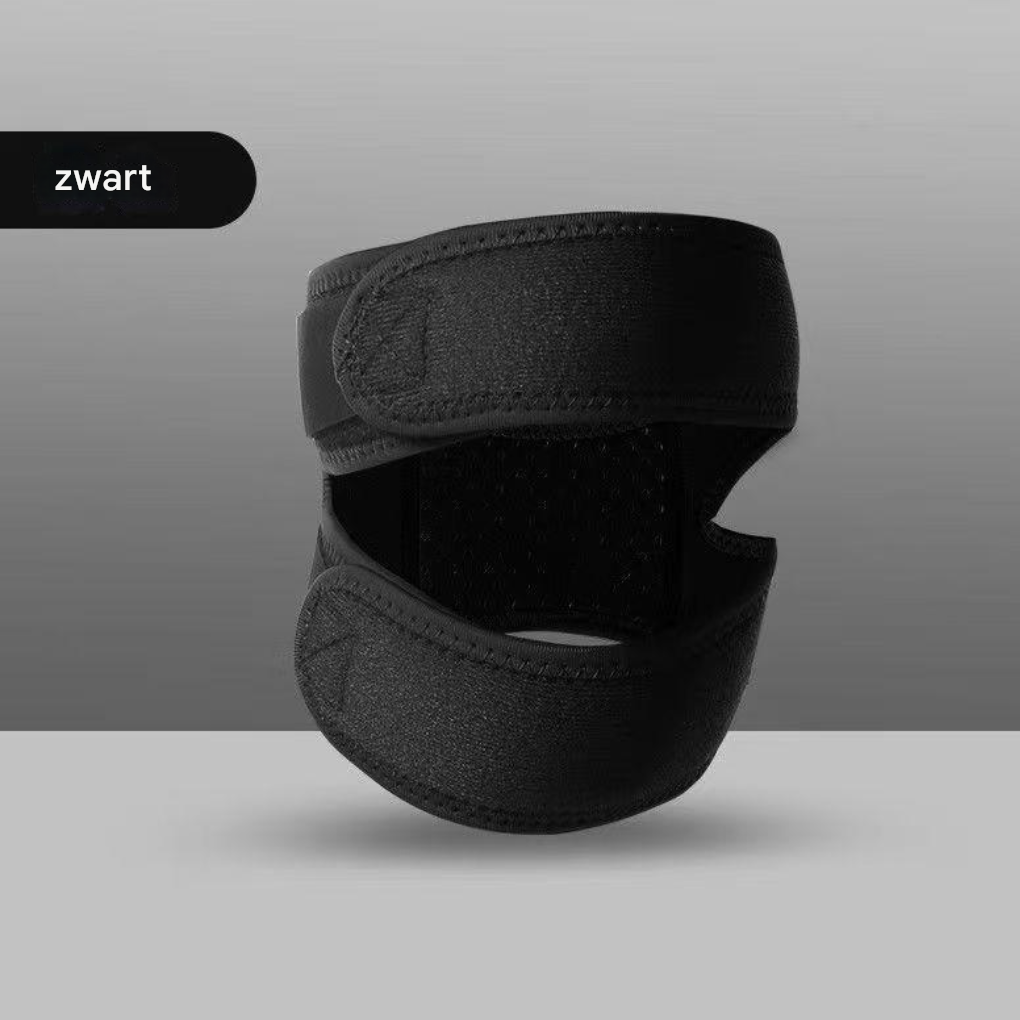 Unisex verstelbare knieband voor gerichte ondersteuning. Comfortabele kniebrace ideaal voor sport en dagelijks gebruik.