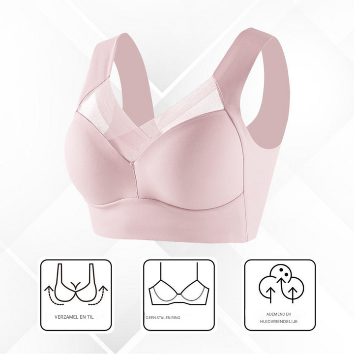 Essentiële naadloze damesbeha voor dagelijks comfort, met perfecte ondersteuning voor elke activiteit. Fijne lingerie.