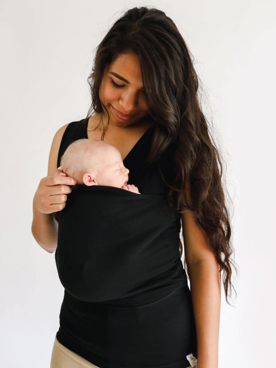 Unisex draagdoek T-shirt voor comfortabel en handsfree baby dragen. Ideaal voor ouders.