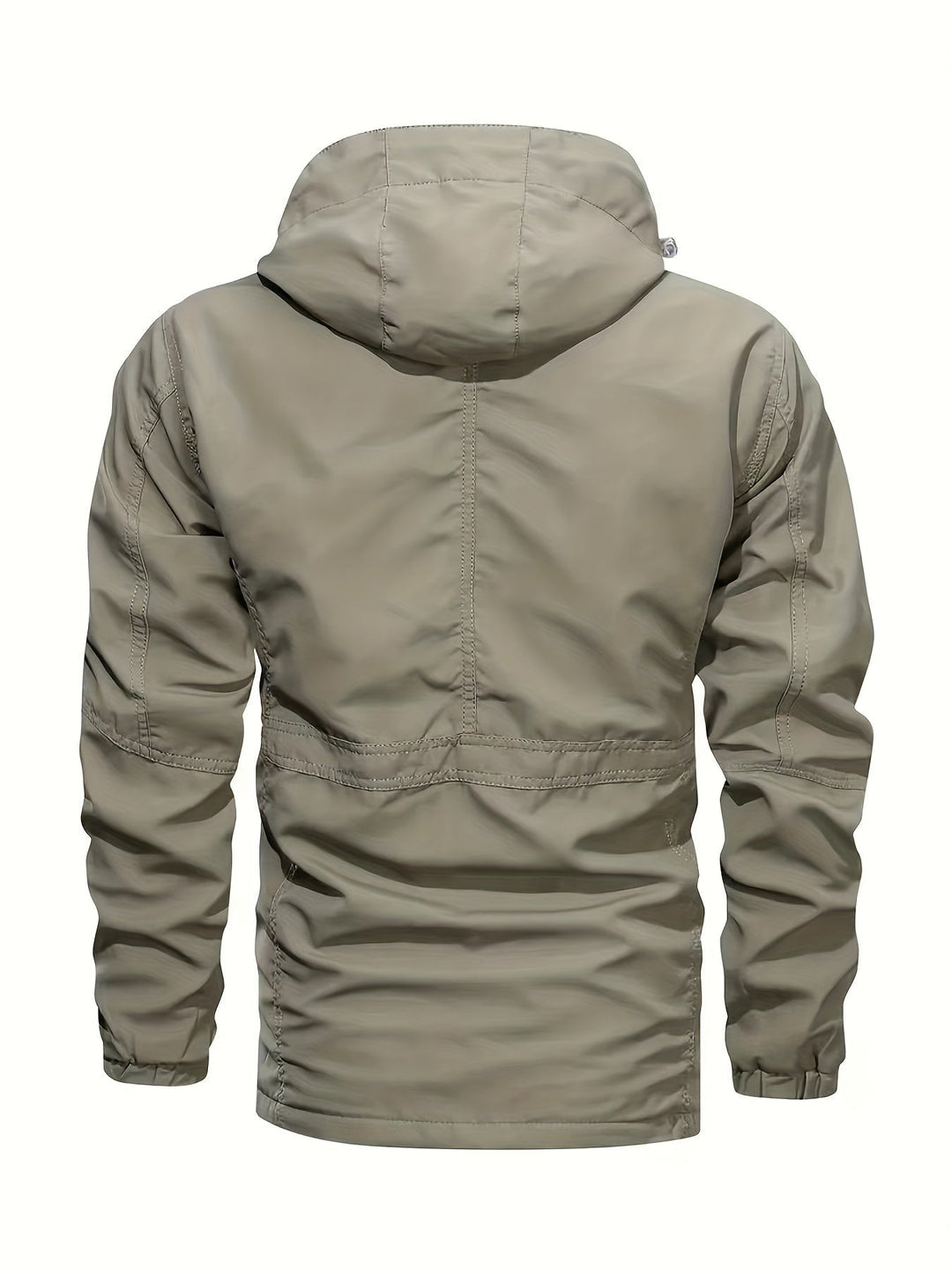 Veelzijdig heren sportjack, outdoor klaar met afneembare capuchon voor elk seizoen.
