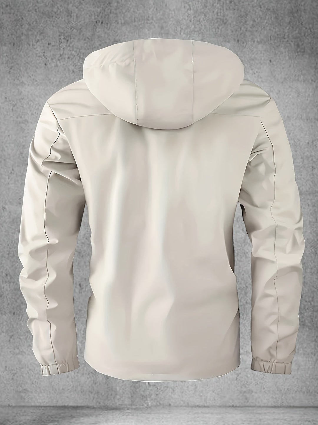 Hoogwaardige waterdichte softshell herenjas met capuchon, essentiële bovenkleding voor outdoorliefhebbers.