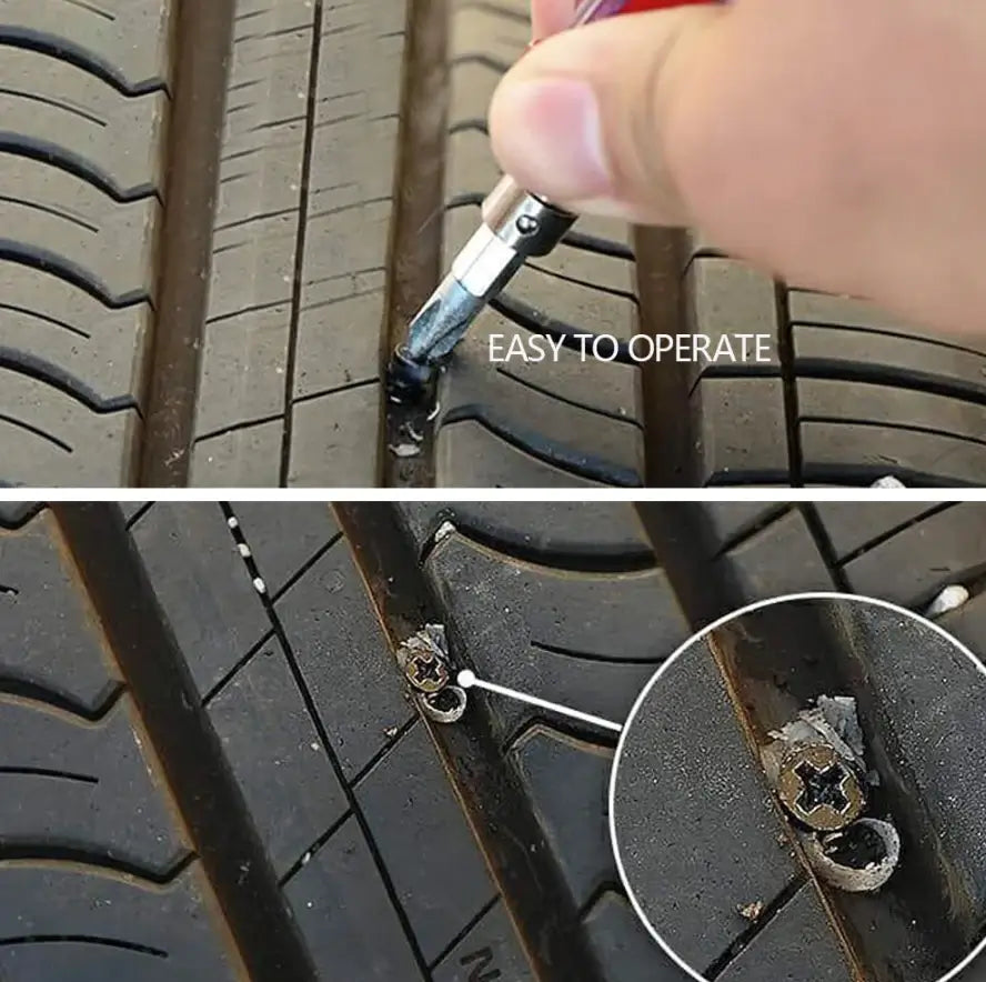Rubberen reparatie pluggen voor vacuüm bandenreparatie; duurzame onderdelen van de noodreparatie kit voor lekke banden.