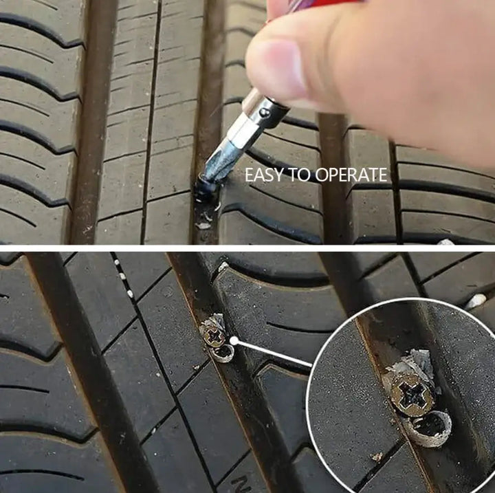 Rubberen reparatie pluggen voor vacuüm bandenreparatie; duurzame onderdelen van de noodreparatie kit voor lekke banden.