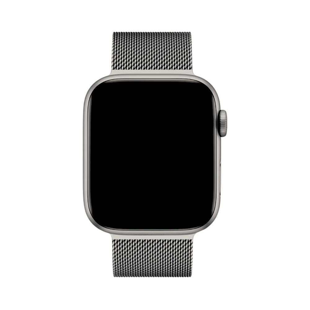 Stijlvol en praktisch Milanese Apple Watch bandje, SteelFlex RVS, magnetisch en zeer comfortabel.