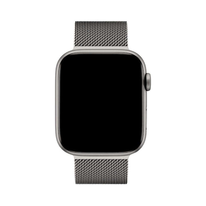 Stijlvol en praktisch Milanese Apple Watch bandje, SteelFlex RVS, magnetisch en zeer comfortabel.