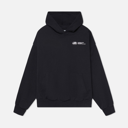 "Trendy oversized unisex hoodie, zacht grijs met capuchon en buidelzak, stijlvol en comfortabel, ideaal voor casual looks."