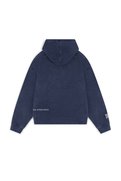 "Trendy statement hoodie met iconisch 'For The Culture' motief, relaxed fit in hoogwaardig katoenmix, kangoeroezak."