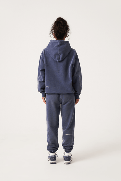 "Trendy statement hoodie met iconisch 'For The Culture' motief, relaxed fit in hoogwaardig katoenmix, kangoeroezak."