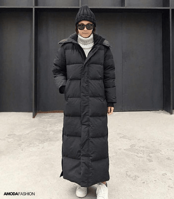 Oversized Luna dames winterparka, warm en trendy, ideaal voor koude dagen. Stijlvolle buitenkleding voor vrouwen.