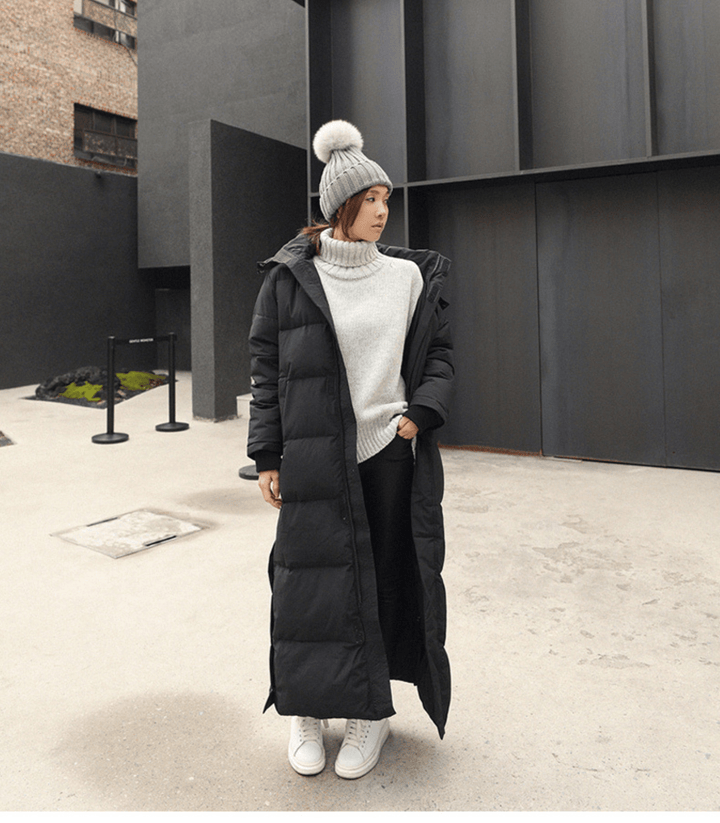 Warme, wind- en waterdichte oversized dames winterparka 'Luna'. Perfecte bescherming tegen winterkou.