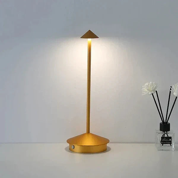Oplaadbare LED sfeerlamp voor een gezellige sfeer. Perfect als decoratie in de woonkamer of op het nachtkastje.