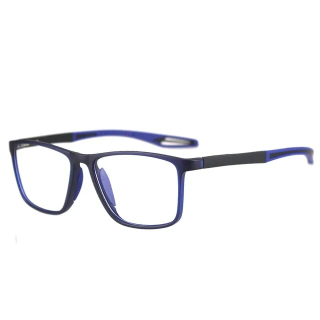 "Ultralichte multifocale leesbril, polycarbonaat, stijlvol design voor mannen en vrouwen, duurzaam en comfortabel accessoires