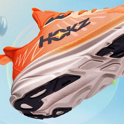 "Ultralichte unisex sportschoenen met futuristisch ontwerp en verhoogde zool voor hardlopen en fitness in diverse kleuren."