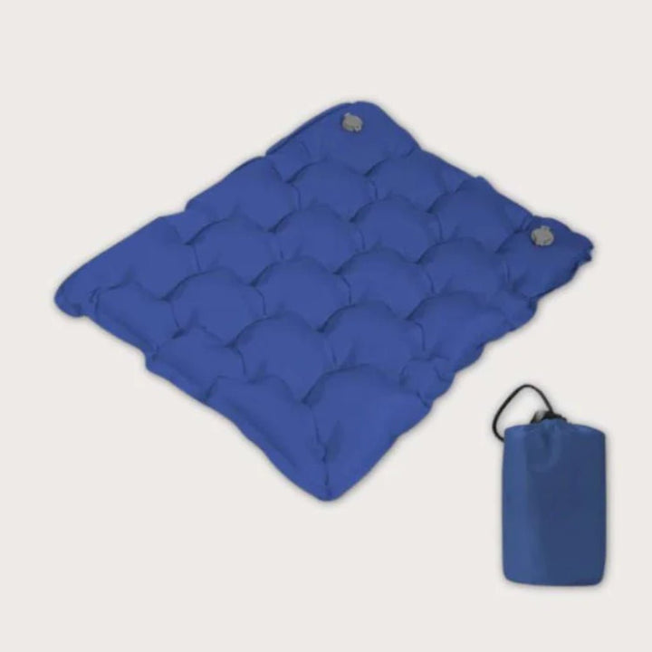 Ultralicht unisex zitkussen, snel opblaasbaar voor direct comfort tijdens elk buitenavontuur.