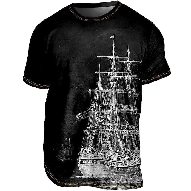 Nieuw stijlvol zomer T-shirt voor heren, biedt essentieel comfort en een moderne casual uitstraling.