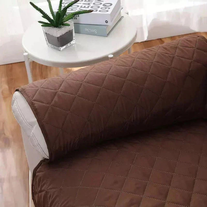 Zachte en comfortabele FlexCover fauteuilhoes, essentieel voor langdurige meubelbescherming.