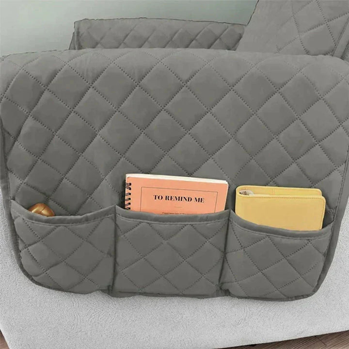 Stijlvolle FlexCover fauteuilhoes, beschermt uw meubel en verhoogt het comfort.