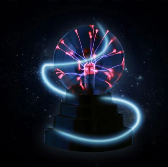 Interactieve plasbol met kalmerende lichteffecten, ideaal voor stressverlichting en ontspanning thuis.