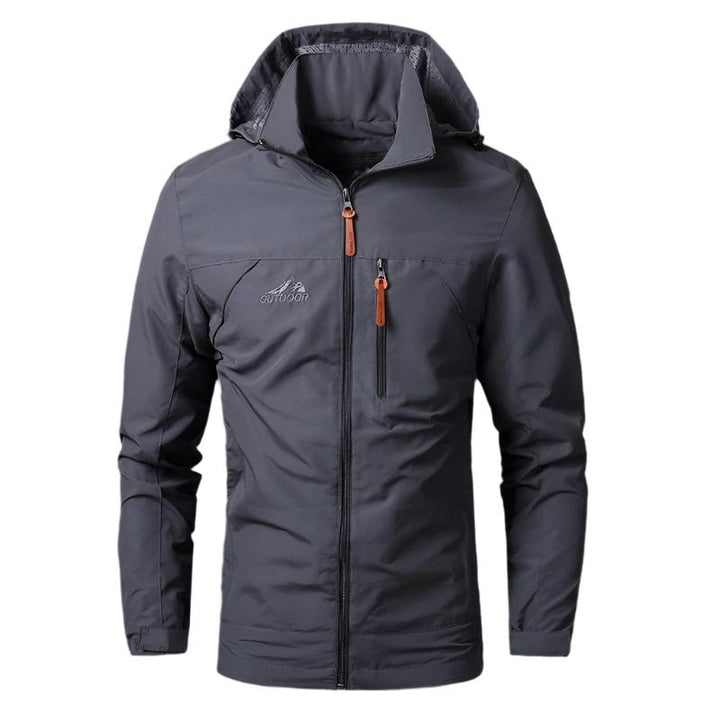 Stijlvolle Arvid heren winterjas, waterdicht en winddicht. Essentiële mannenmode voor outdoor avonturen.