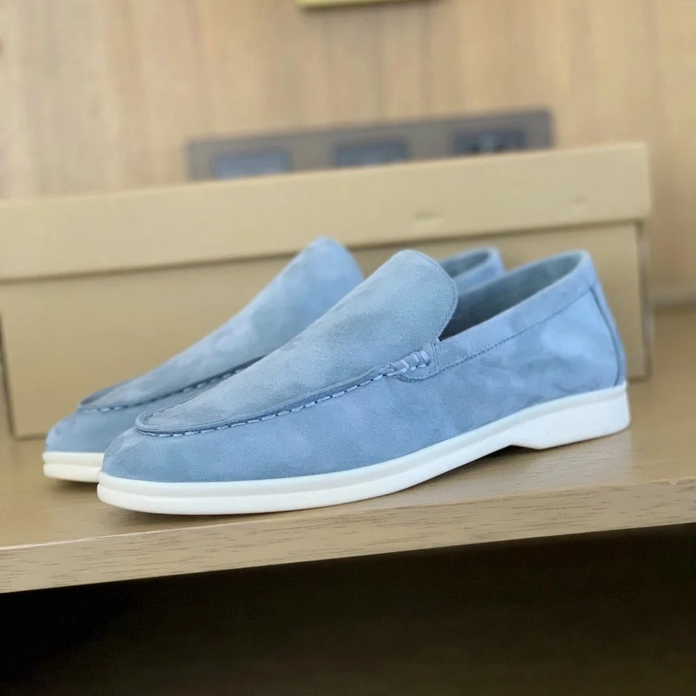 Comfortabele zool van heren loafers, duurzaam en stijlvol. Essentieel voor 'Old Money' schoenen, perfect voor elke stap.