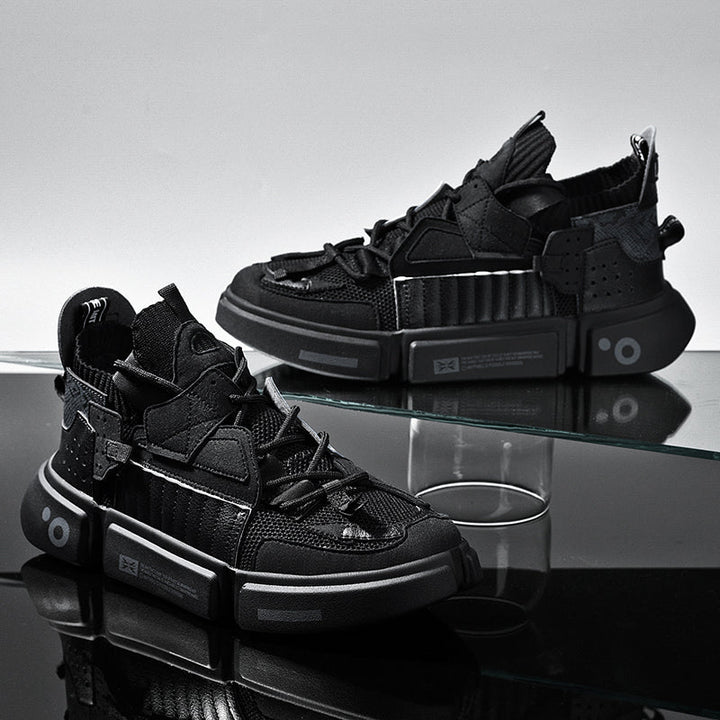 Stijlvolle heren stedelijke sneakers, perfect voor een moderne, casual look en trendy voetmode. Modebewust comfort.