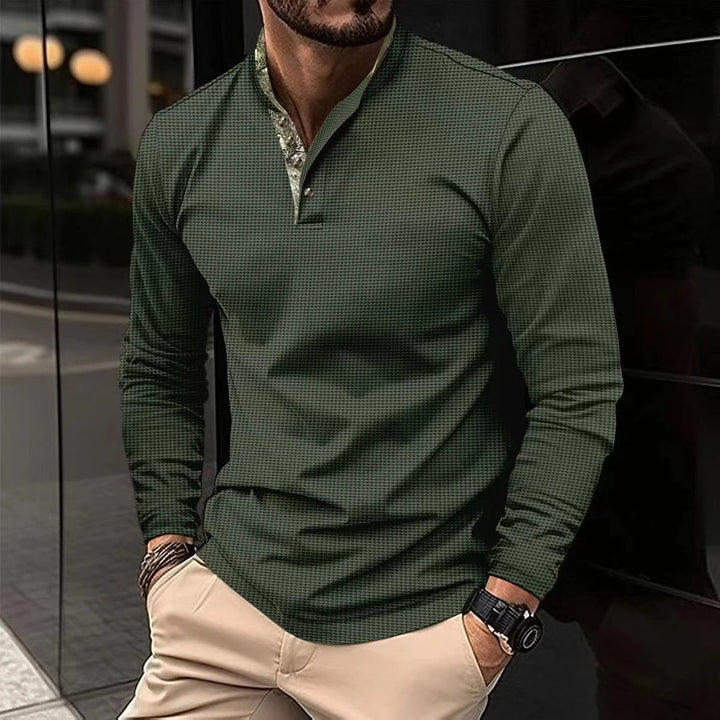 Heren Polo Noah: Stijlvol, comfortabel poloshirt voor casual en zakelijke zomeroutfits. Modieuze herenkleding.